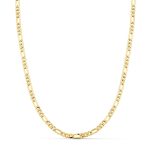 18K CADENA ORO AMARILLO CARTIER 60CM HUECA 3,5 MM