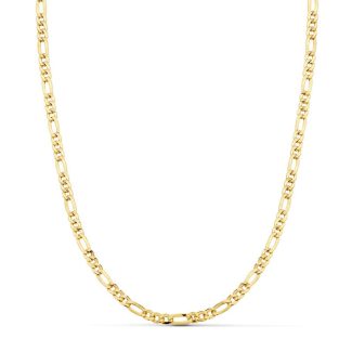 18K CADENA ORO AMARILLO CARTIER 60CM HUECA 3,5 MM