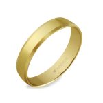Alianza oro 5140047 plana biselada 18k ORO 750/000 (18K)