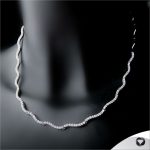 GARGANTILLA DE PLATA DE LEY 925 RODIADA 6928-C LINEARGENT