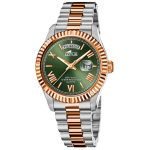 RELOJ LOTUS CABALLERO 18855/3 VERDE CORREA ACERO INOXIDABLE