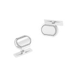 Gemelos de caballero en plata de ley 925