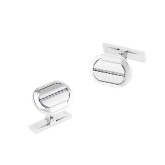Gemelos de caballero en plata de ley 925mm