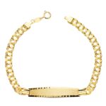 18K PULSERA ESCLAVA HUNGARA ORO AMARILLO 18,5 CM