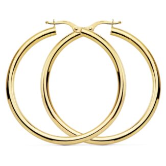 18K AROS REDONDOS HUECOS 41 X 3MM 4,00 GRS