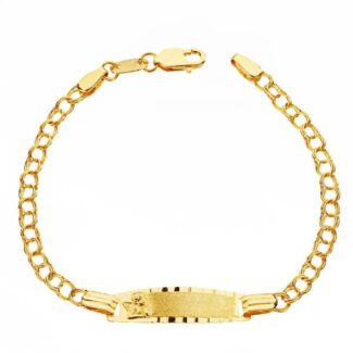 18K PUPLSERA ORO AMARILLO ESCLAVA HUNGARA 12,5 CM 2,5 MM