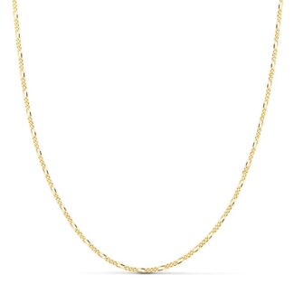 18K CADENA ORO AMARILLO MACIZA CARTIER 3X1 60CM 1 MM