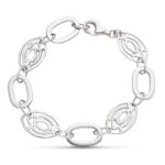 18K PULSERA ORO BLANCO 18CM