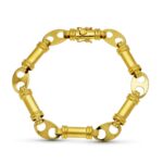 18K PULSERA ORO AMARILLO ESLABONES