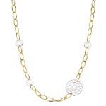 18K GARGANTILLA BICOLOR 42CM