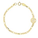 18K PULSERA ORO AMARILLO CARTIER 18CM ARBOL VIDA