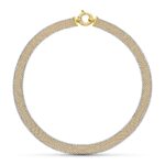 18K GARGANTILLA ORO BICOLOR MALLA 43CM