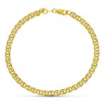 18K PULSERA ORO AMARILLO HUNGARA HUECA
