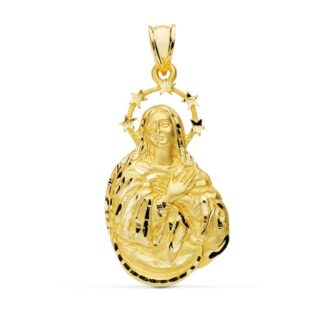 18K MEDALLA ORO AMARILLO VIRGEN INMACULADA 35X19 MM 7,20 GR