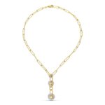 18K GARGANTILLA ORO BICOLOR MOTIVO