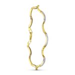 18K PULSERA ORO BICOLOR CIRCONITAS