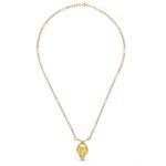 18K GARGANTILLA ORO AMARILLO ENAMORADOS 48 CM