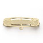 18K ALFILER BEBE ORO AMARILLO ABEJAS 28X8 MM