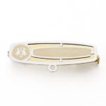 18K ALFILER ORO BICOLOR LEON, 27X11 MM