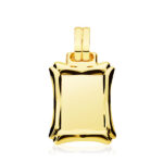 9K PLACA CHAPA RECTANGULAR ORO AMARILLO 9K 20X16 MM