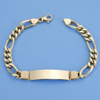 18K ESCLAVA HUECA 21CM 7.5 MM 14.15 GR