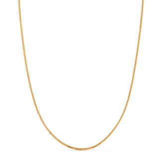 18K CADENA ORO AMARILLO MACIZA ESPIGA. ANCHO: 1 MM. LARGO: 40 CM