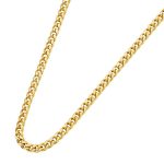 18K CADENA BARBADA HUECA 50CM 5 MM 20.50 GR