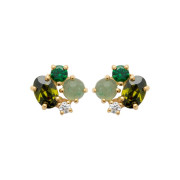 Pendientes plaqué oro