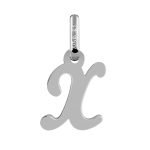 COLG. BOMBEADO MOD. 536 LETRA X PLATA 925/000