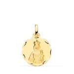 18K MEDALLA ORO AMARILLO VIRGEN DE LA FUENSANTA 18 MM 2,15