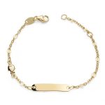 18K PULSERA ESCLAVA ORO AMARILLO MOTIVO PEZ 14CM