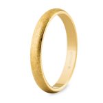 Alianza boda de oro 3mm hielo (50306H) ORO 750/000 (18K)