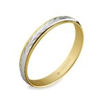 Alianza de boda 2oros 5230283 ORO 750/000 (18K)