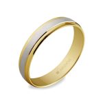Alianza de boda 2oros 5240044 ORO 750/000 (18K)