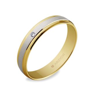 Alianza de boda 2oros 5240044D ORO 750/000 (18K)