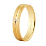 Anillo oro amarillo y diamantes 55402494 ORO 750/000 (18K)