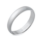 Alianza de plata 4mm clásica (5740001) PLATA 925/000
