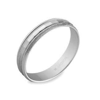 Alianza de plata 4mm facetada (5740115) PLATA 925/000