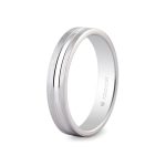 Alianza de plata 4mm 3 bandas (5740341) PLATA 925/000