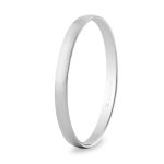 Alianza oro blanco 2mm satinada (5B201S) ORO 750/000 (18K)
