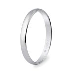 Alianza de boda oro blanco 2,5mm (5B253) ORO 750/000 (18K)