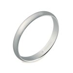 Alianza de boda oro blanco 5B305 ORO 750/000 (18K)