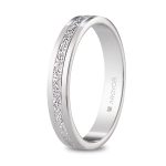 Alianza en oro blanco ORO 375/000 (9K)