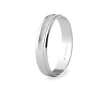 Alianza de boda 4 mm oro blanco 5B40501 ORO 750/000 (18K)