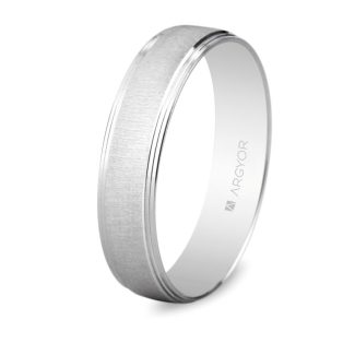 Alianza boda oro blanco 5B45466 ORO 750/000 (18K)