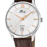Reloj Lotus 18402/H blanco piel hombre