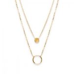 Collar chapado oro 18K