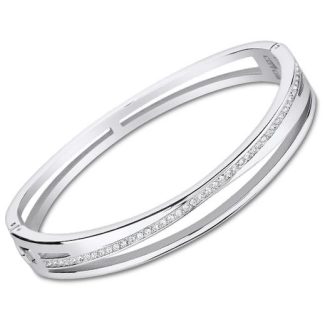 Pulsera Lotus Style Bliss acero, mujer