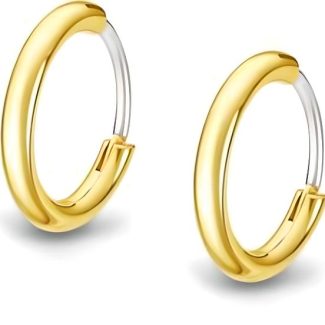 Pendiente Lotus Style Men´s in Black acero