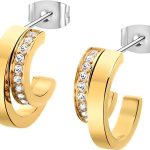 Pendientes Lotus Style mujer acero inoxidable